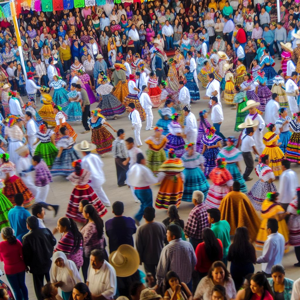 Cultural festivals like Guelaguetza and Feria Nacional de San Marcos