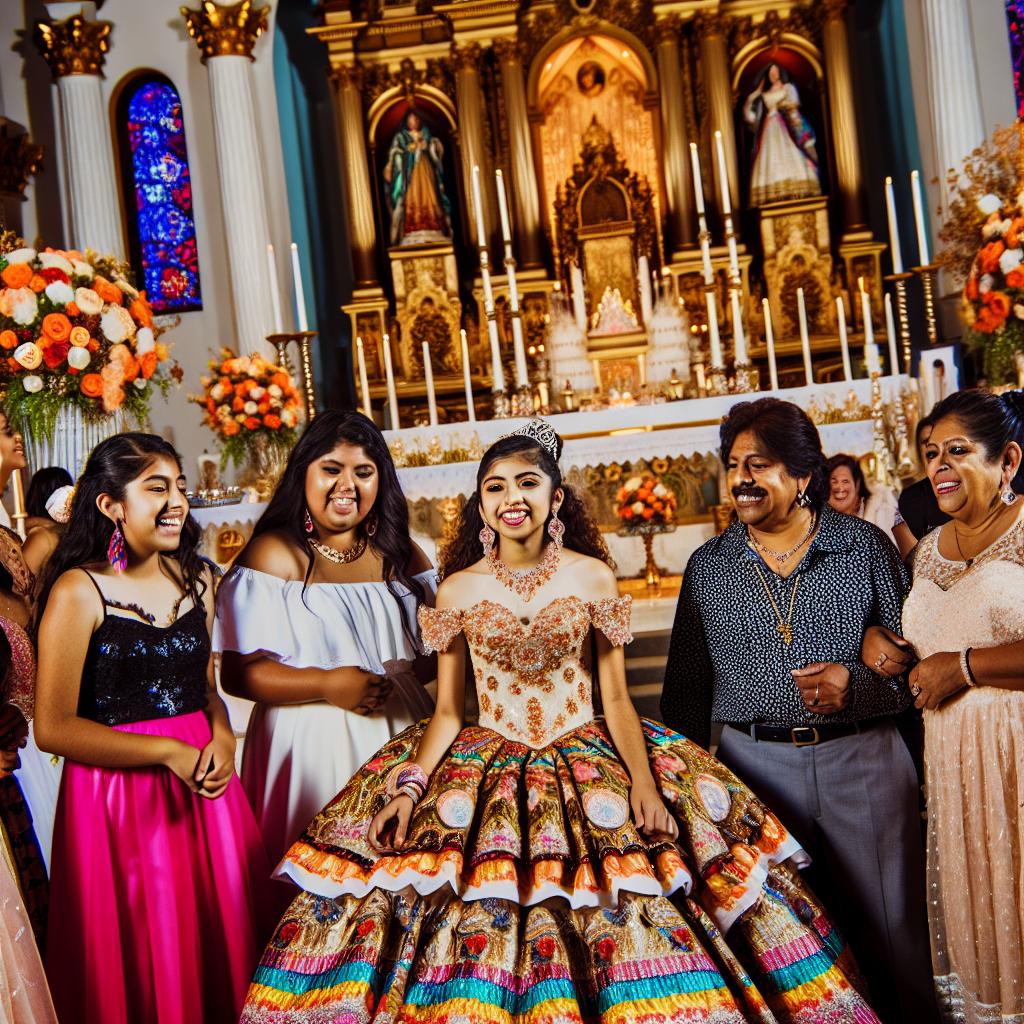 Mexican quinceañera traditions